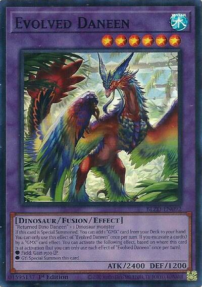 Evolved Daneen - BLZD-EN092 - Super Rare - 1st Edition
