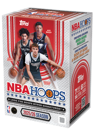 2025/26 Topps NBA Hoops Basketball Blaster Box