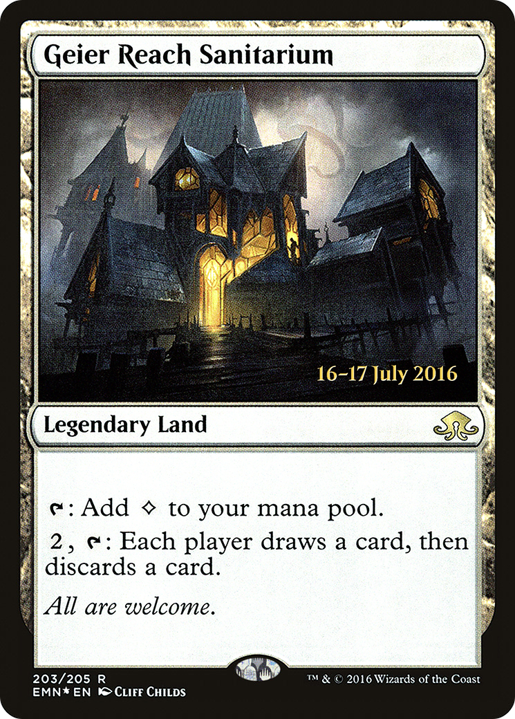 Geier Reach Sanitarium (PRE-203S) - Eldritch Moon Promos Foil