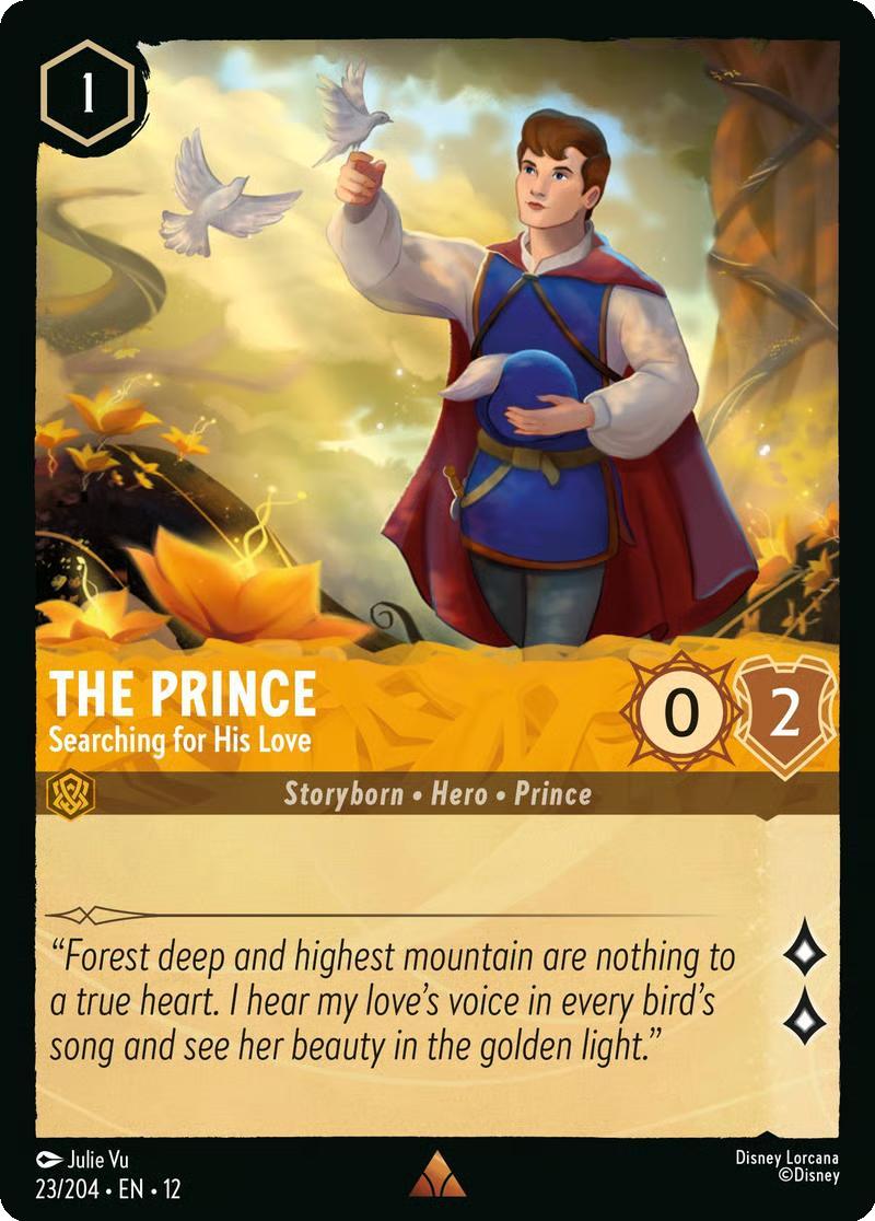 The Prince - Searching for His Love - 23/204 [Wilds Unknown] [Non-Foil]