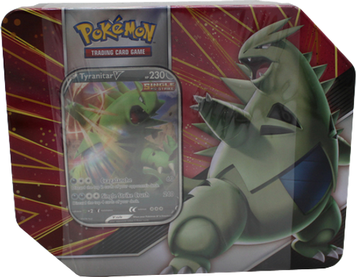 Pokemon V Strikers Tyranitar V Collector's Tin