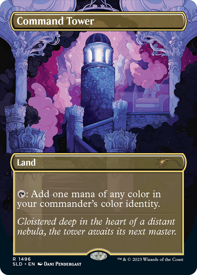Command Tower (SLD-1496) - Secret Lair Drop (Borderless)