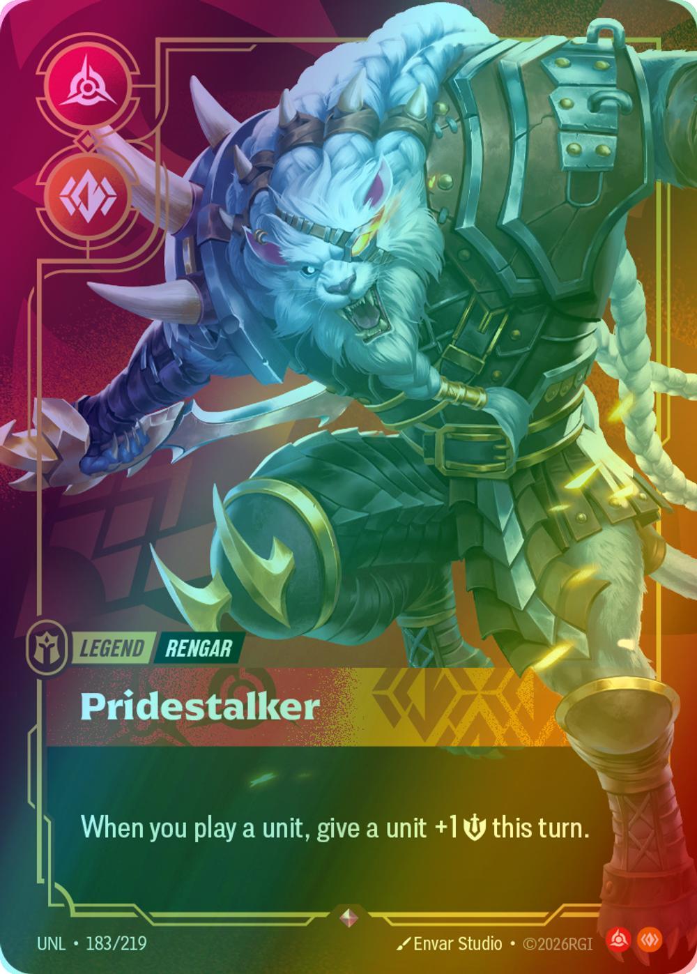 Pridestalker (Rengar) - 183/219 [Unleashed] [Foil]