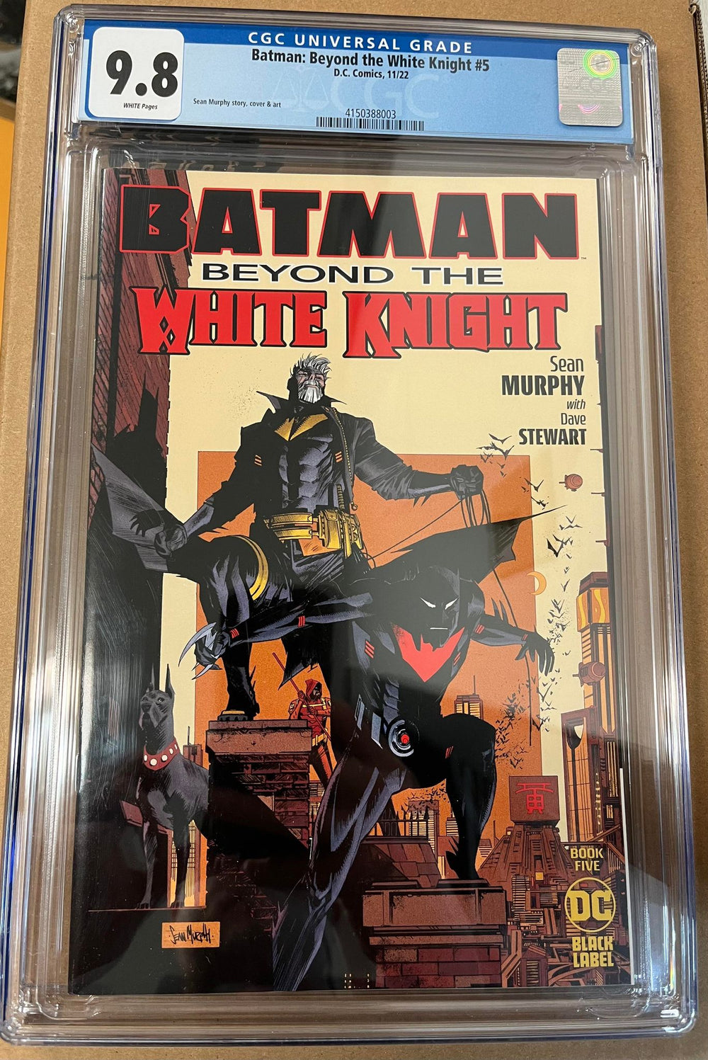 CGC 9.8 Batman: Beyond the White Knight #5 (2022)