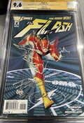 CGC Signature Series 9.6 Flash #2 Variant Signed by Greg Capullo, Francis Manapul & Brian Buccellato