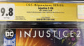 CGC Signature Series 9.8 Injustice 2 #36 Signed by Bruno Redondo, Daniel Sampere & Tom Taylor