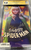 CGC Signature Series 9.8 Symbiote Spider-Man #1 Variant Signed by Gren Land, Stanley Artgerm Lau & Jay Leister