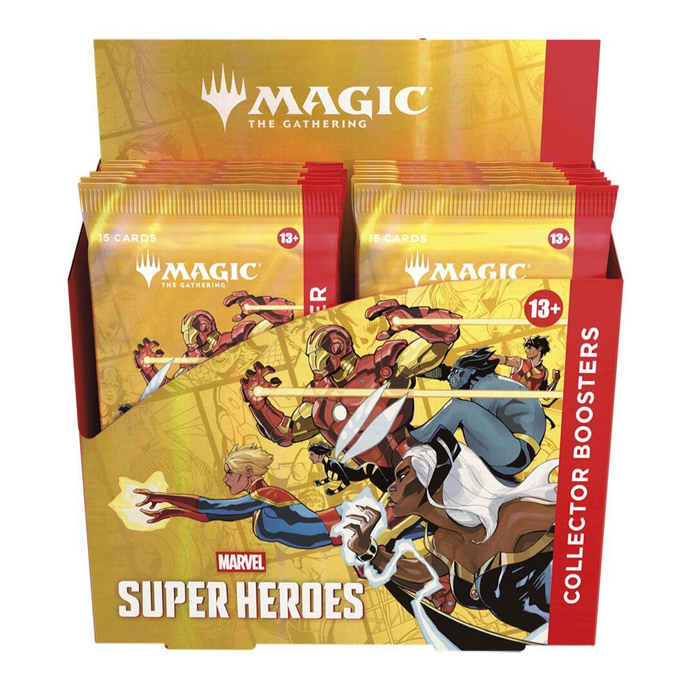 Magic the Gathering: Universes Beyond - Marvel Super Heroes Collector Booster Display
