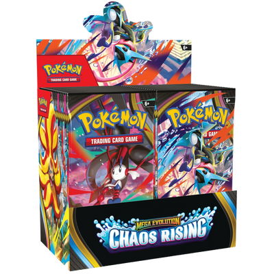 Mega Evolution: Chaos Rising Booster Box