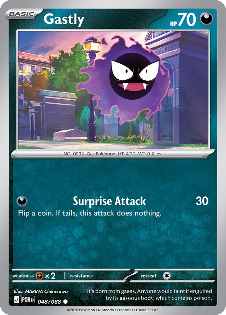 Gastly - 048/088 - Common [me03-048] [Non-Holo]