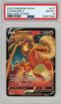 Charizard V — PSA 8|Rare Holo V — ID 17541