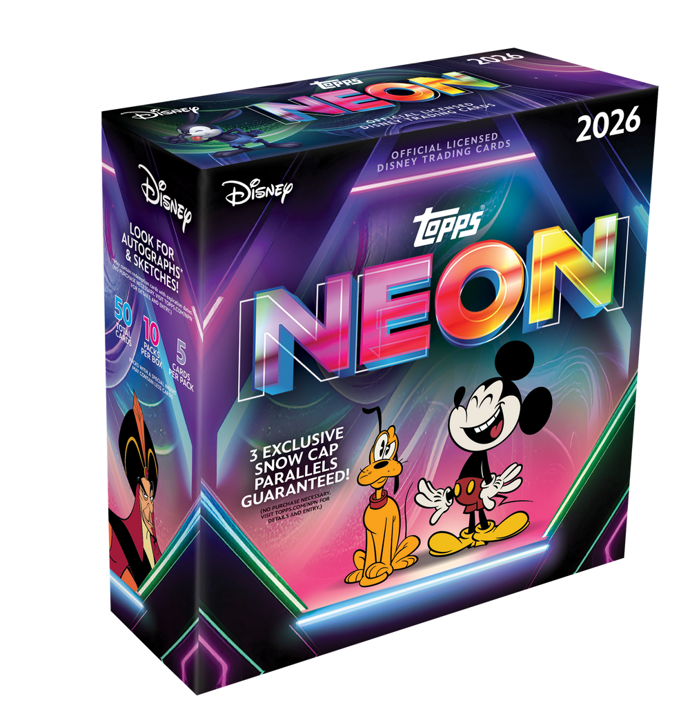 2026 Topps Disney Neon Mega Box