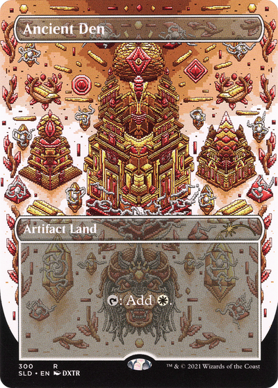 Ancient Den (SLD-300) - Secret Lair Drop (Borderless) Foil