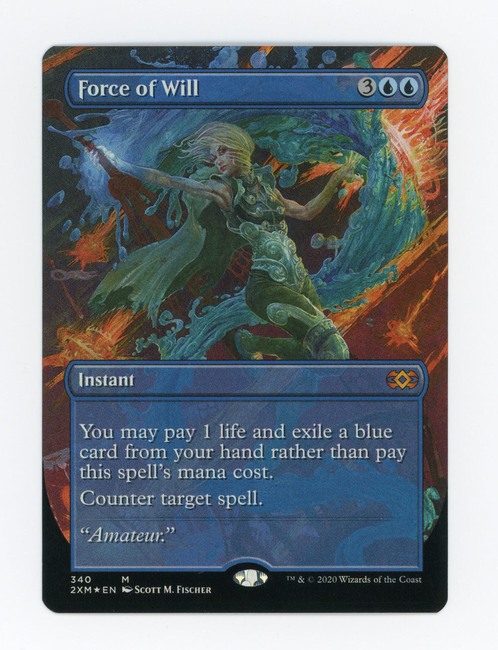 Force of Will — Borderless|Foil — ID 17120