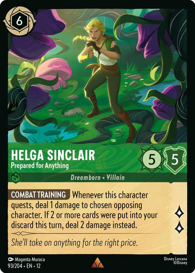 Helga Sinclair - Prepared for Anything - 93/204 [Wilds Unknown] [Non-Foil]