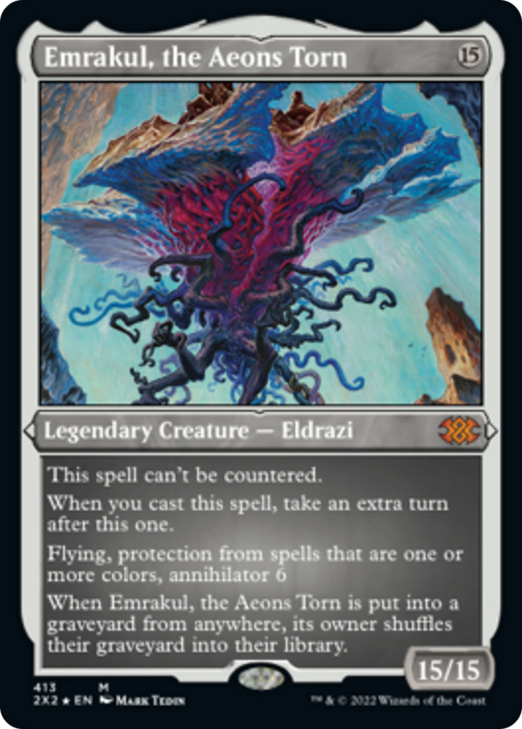 Emrakul, the Aeons Torn (2X2-413) - Double Masters 2022 Etched Foil