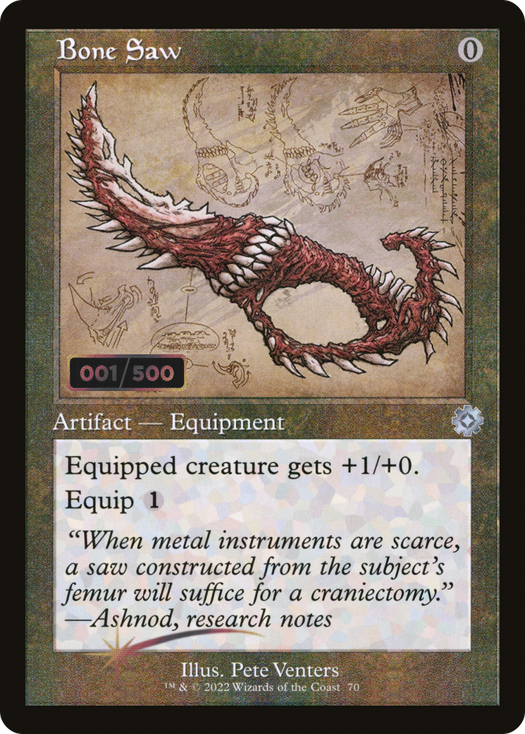 Bone Saw (BRR-70Z) - The Brothers' War Retro Artifacts Foil