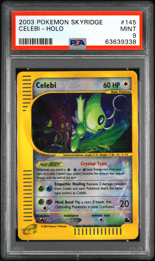 PSA 9 CELEBI-HOLO