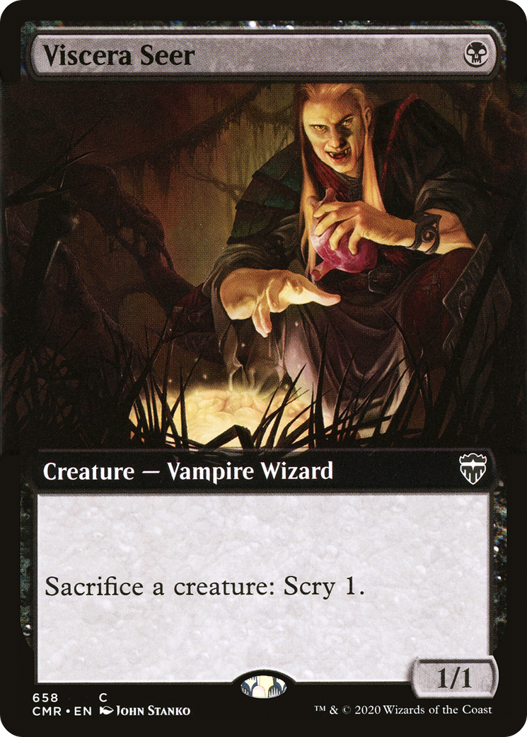 Viscera Seer (CMR-658) - Commander Legends: (Extended Art) Foil