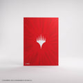 Gamegenic MTG Double Sleeve Pack Premium Art Sleeves - Standard Size - 105ct - Marvel Super Heroes - Comic Burst Red