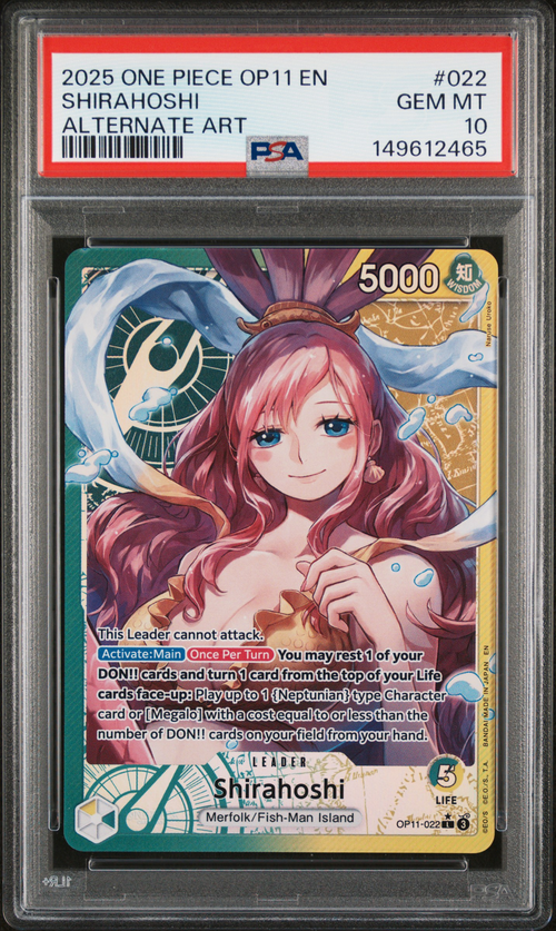 PSA 10 SHIRAHOSHI ALTERNATE ART