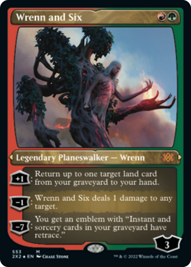 Wrenn and Six (2X2-553) - Double Masters 2022 Etched Foil