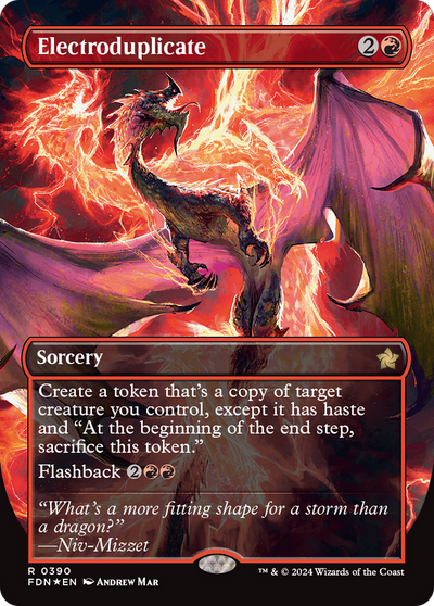 Electroduplicate (FDN-390) - Foundations (Borderless) Foil