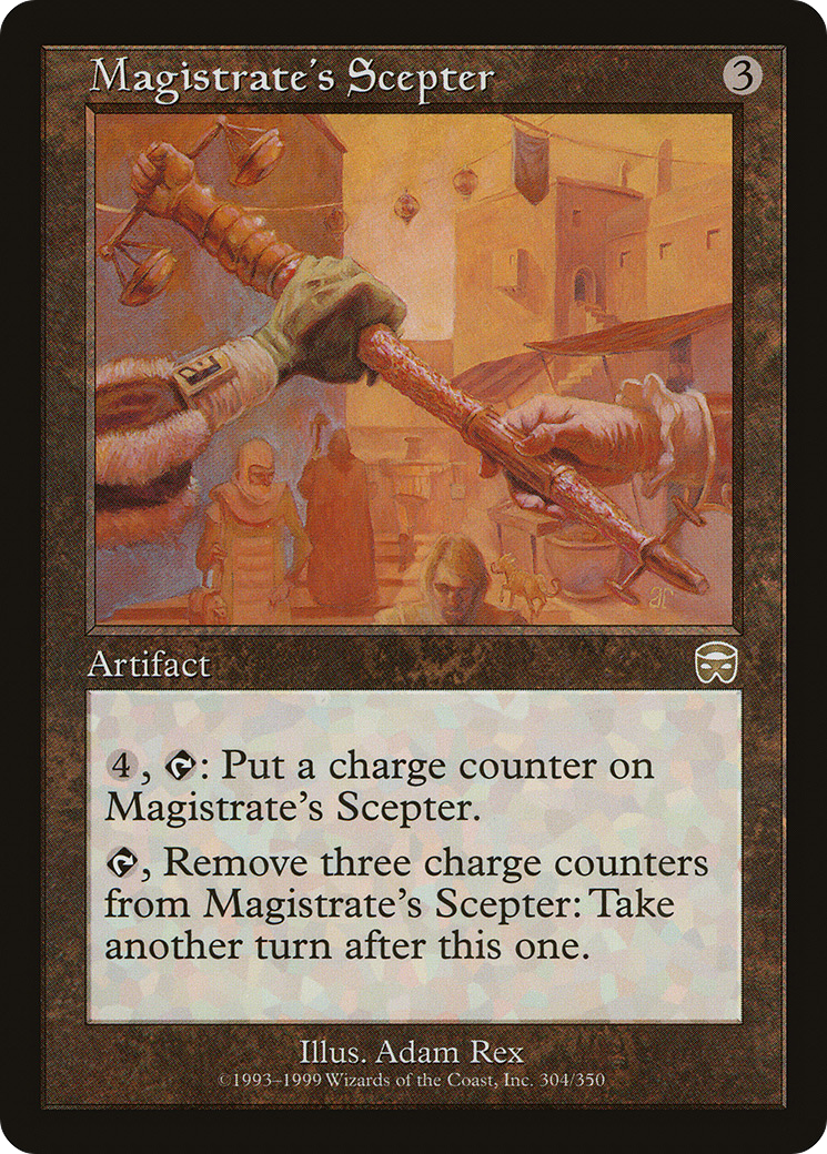 Magistrate's Scepter (MMQ-304) - Mercadian Masques Foil