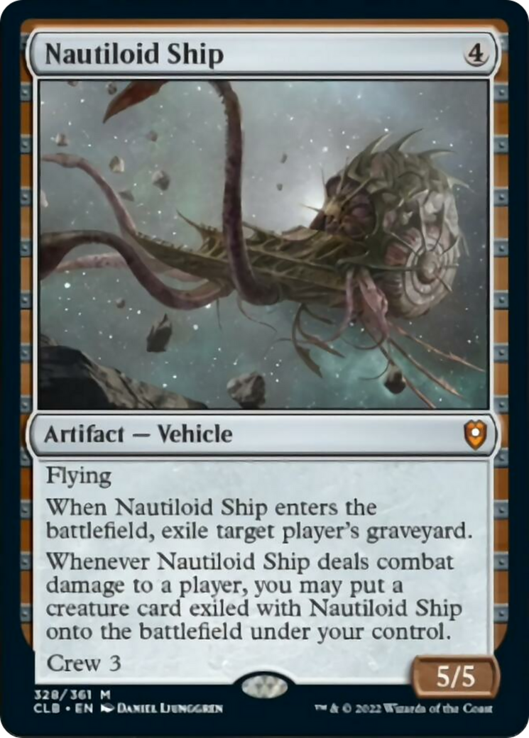 Nautiloid Ship (CLB-328) - Commander Legends: Battle for Baldur's Gate Foil