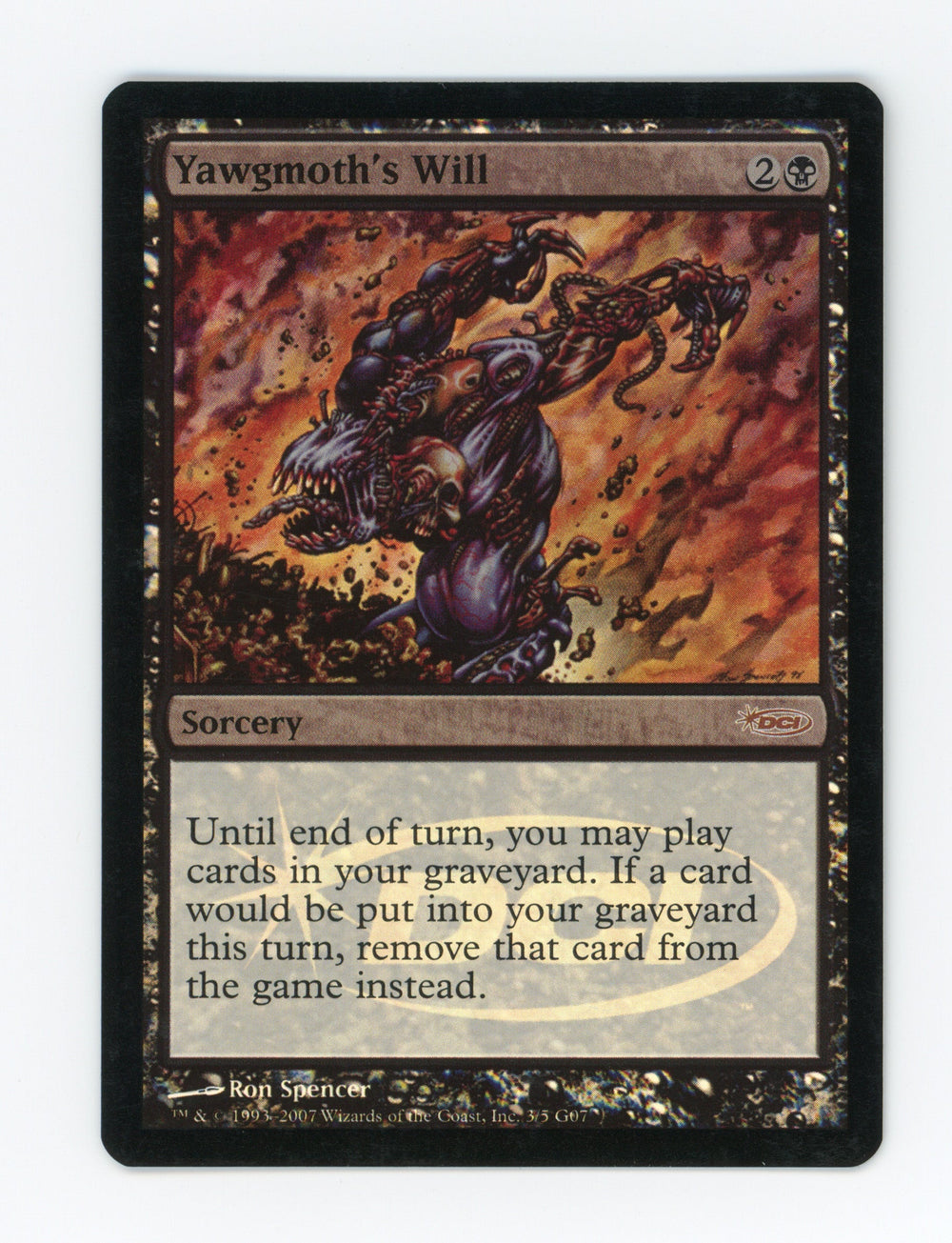 Yawgmoth's Will — Foil — ID 17536