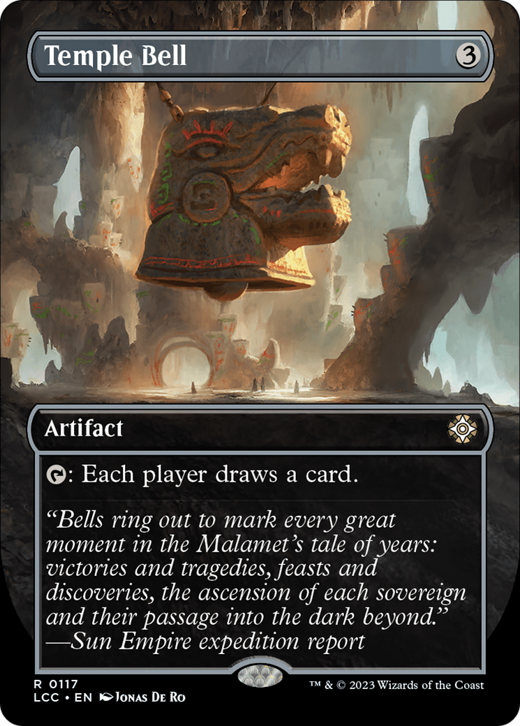 Temple Bell (LCC-117) - The Lost Caverns of Ixalan Commander (Borderless) Foil