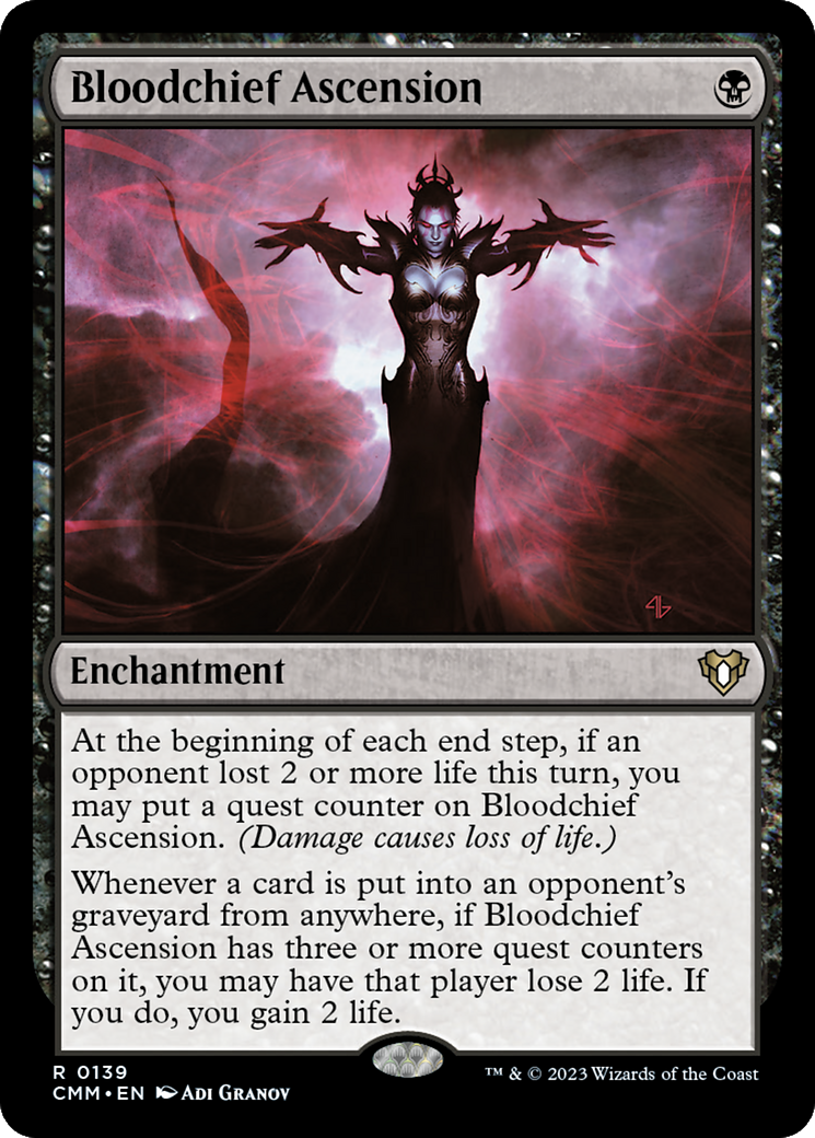 Bloodchief Ascension (CMM-139) - Commander Masters Foil