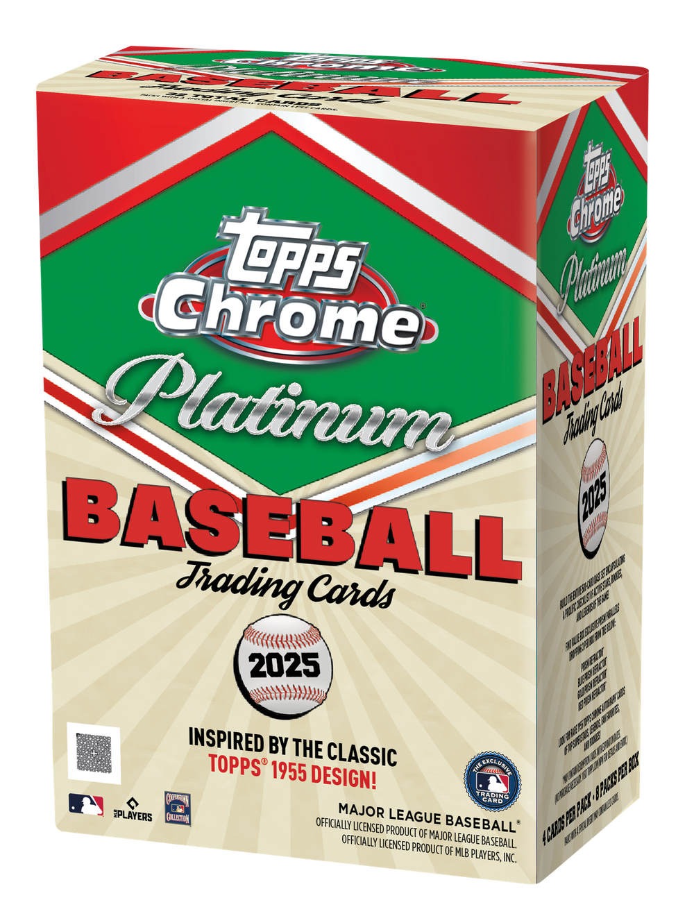 2025 Topps Chrome Platinum Baseball Blaster Box