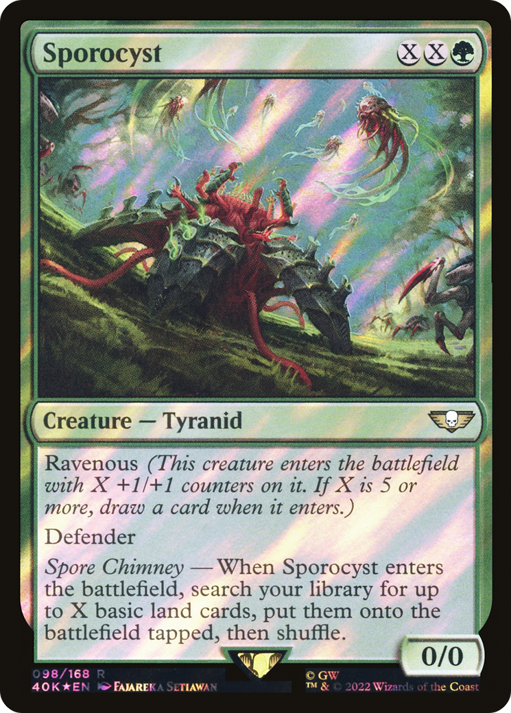 Sporocyst (40K-98â˜…) - Warhammer 40,000 Commander Foil