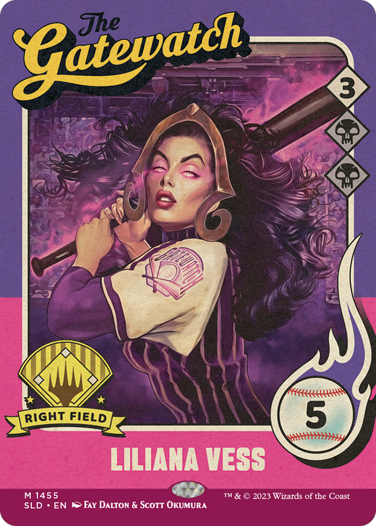 Liliana Vess // Liliana Vess (SLD-1455) - Secret Lair Drop: (Full Art) (Borderless)