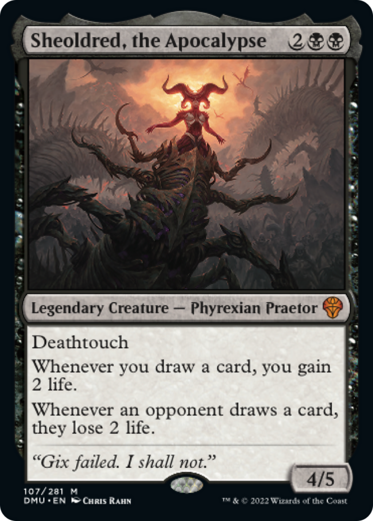 Sheoldred, the Apocalypse (DMU-107) - Dominaria United