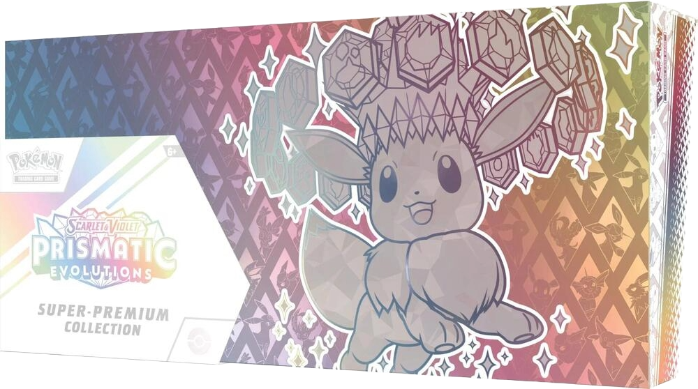 Pokemon Scarlet & Violet Prismatic Evolutions Super Premium Collection