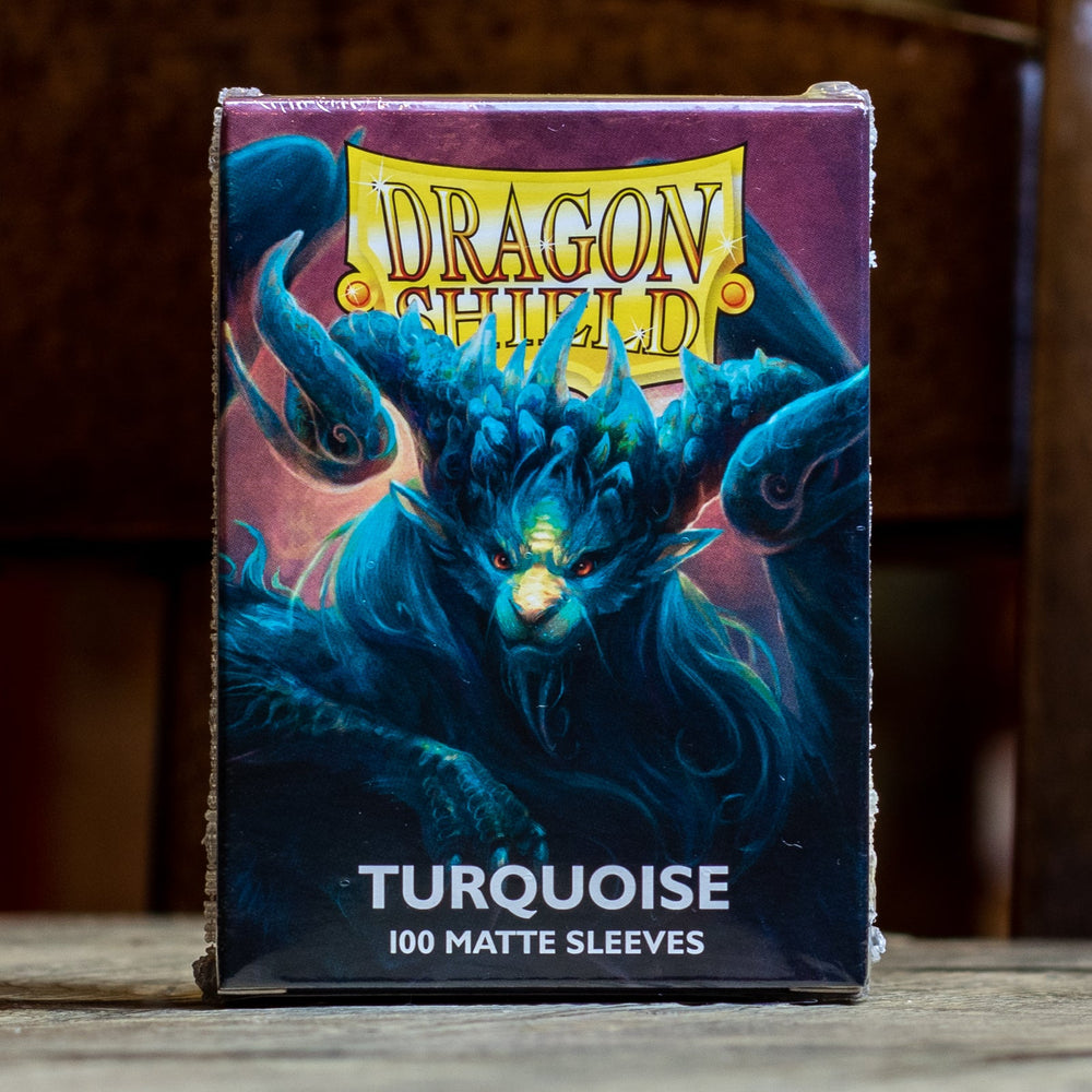Dragon Shield 100ct Matte - Turquoise