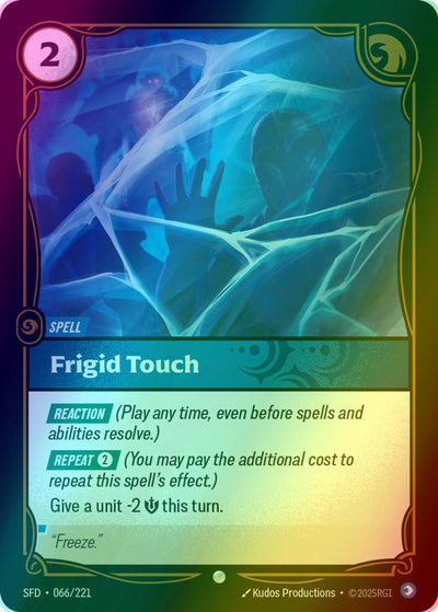 Frigid Touch - 066/221 [Spiritforged] [Foil]