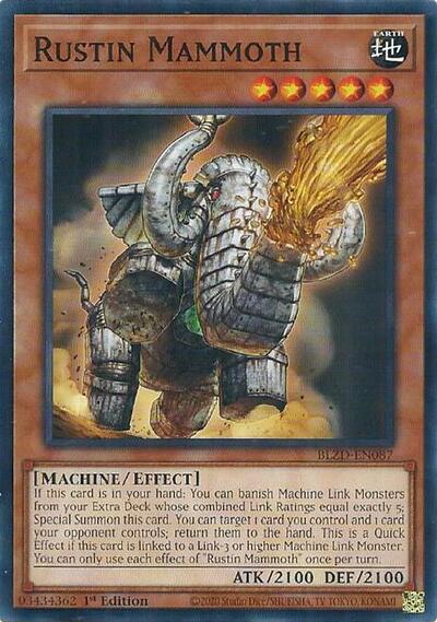 Rustin Mammoth - BLZD-EN087 - Common - 1st Edition