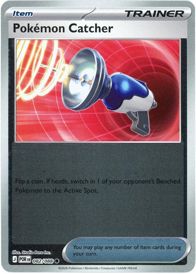 Pokemon Catcher - 082/088 - Common [me03-082] [Reverse Holo]