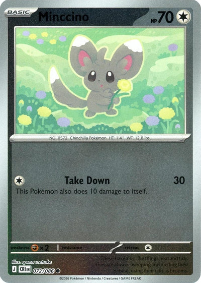 Minccino - 072/086 - Common [me04-072] [Reverse Holo]
