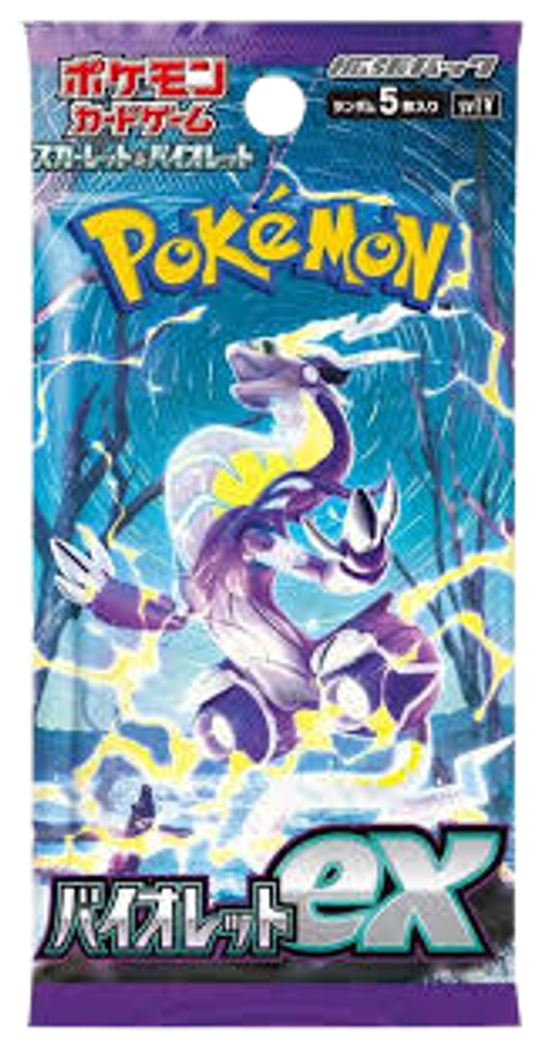 Violet Ex Japanese Booster Pack
