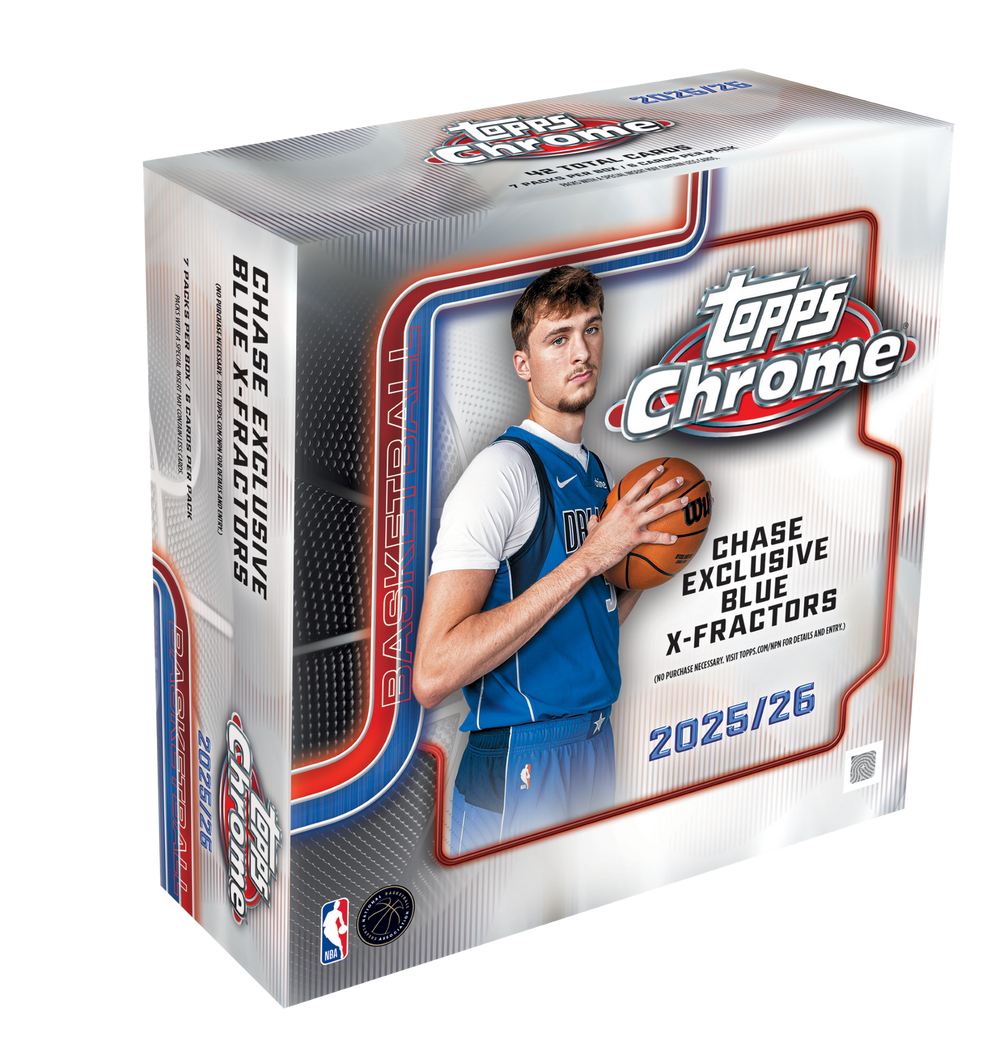 2025/26 Topps Chrome Basketball Mega Box