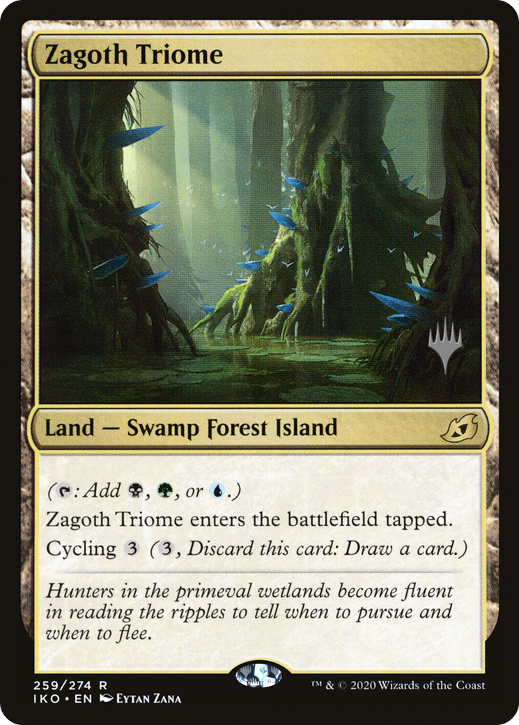 Zagoth Triome (PPIKO-259P) - Ikoria: Lair of Behemoths Promos Foil