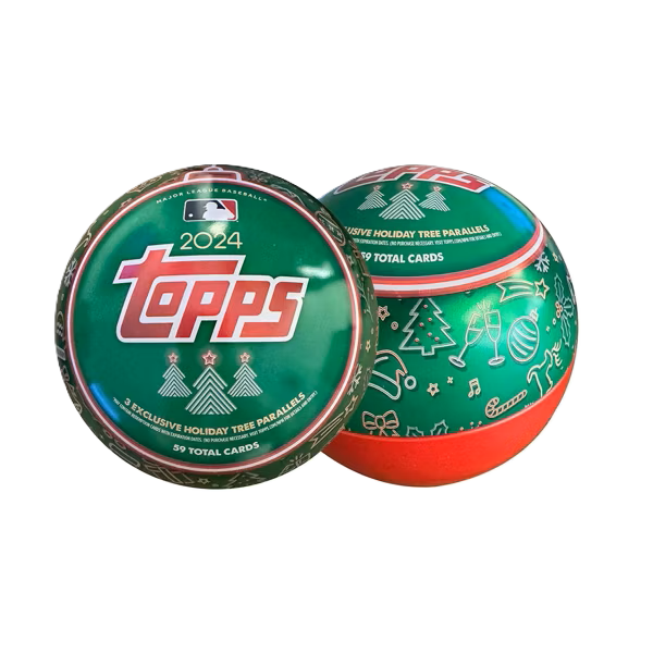 2024 Topps Holiday Baseball Tin