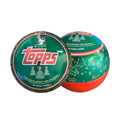 2024 Topps Holiday Baseball Tin