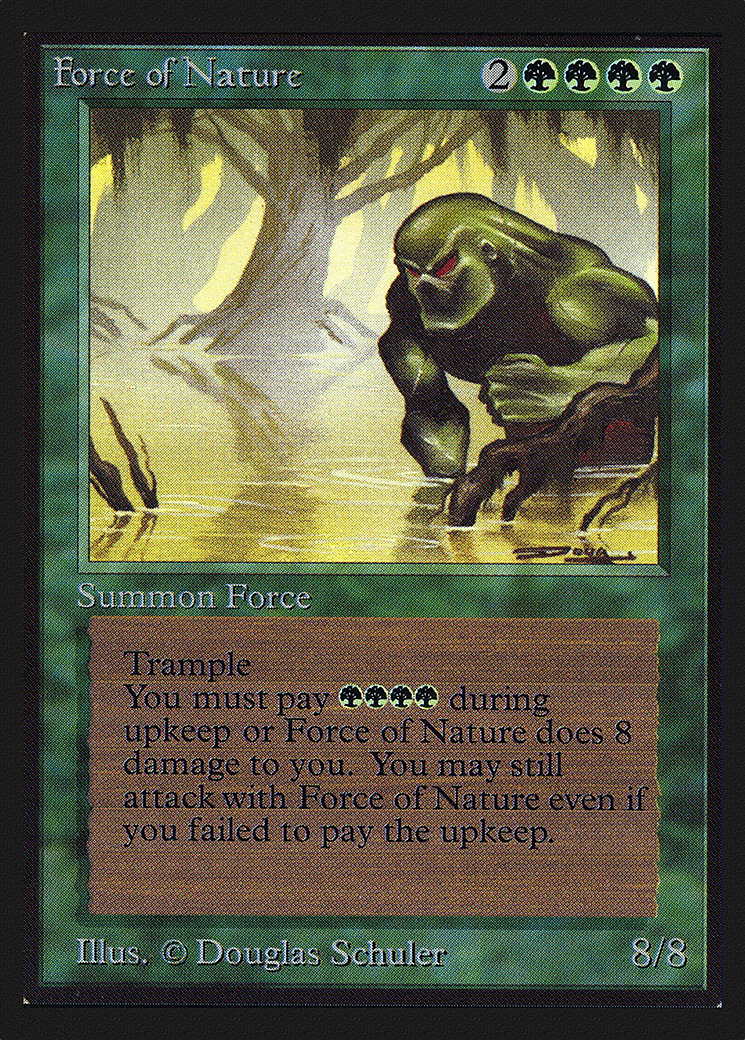 Force of Nature (IED-195) - Intl. Collectors' Edition