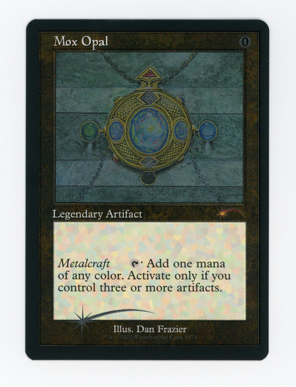 Mox Opal — Retro Frame|Dan Frazier|Etched Foil — ID 17379
