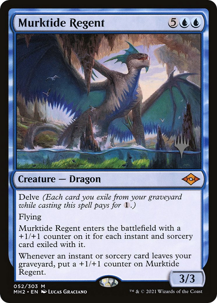 Murktide Regent (PPMKM-52P) - Modern Horizons 2 Promos Foil